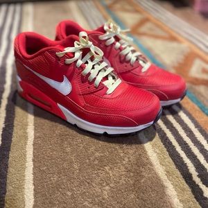 Nike AirMax 90 11.5 nike ID custom red